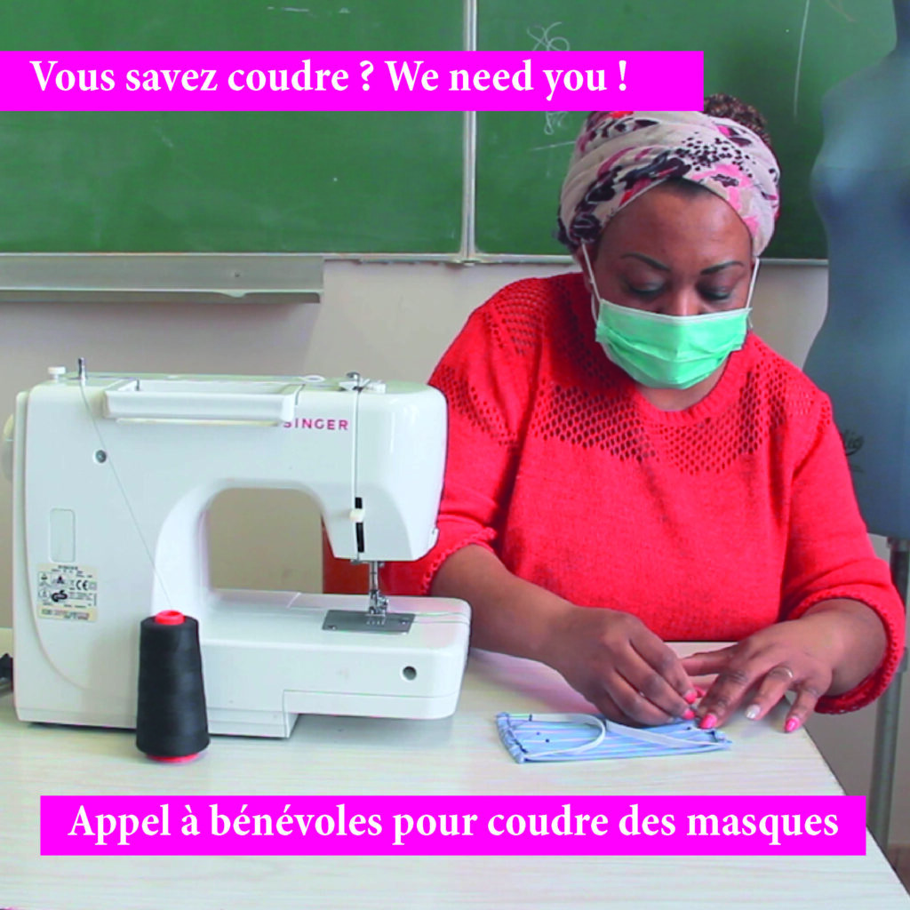 Mondmaskers maken: aan de machines met Travie!