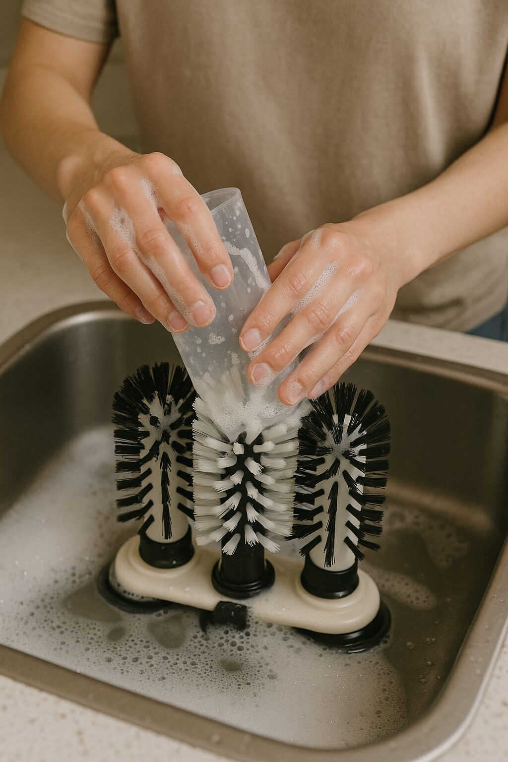 lavage verre réutilisables