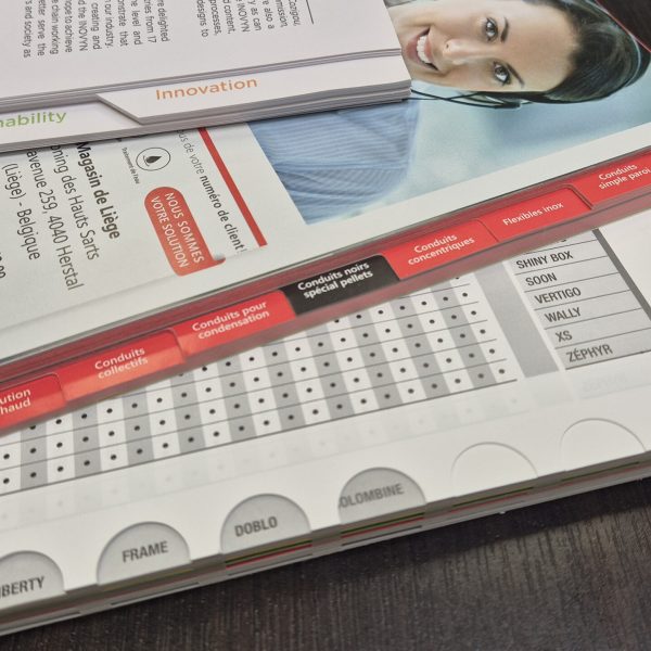 Brochage Renaître - Livre découpe